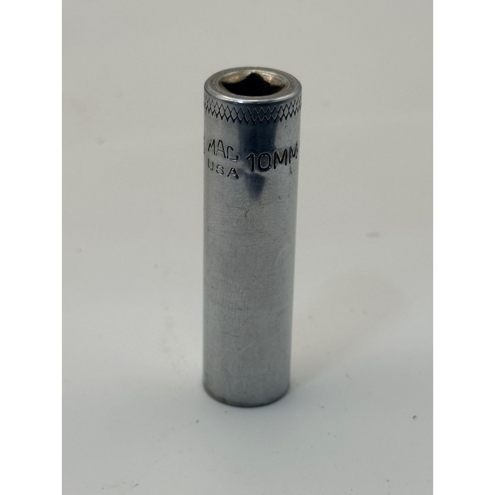 MAC Tools USA MD6 10mm Metric Deep Chrome Socket 1/4" Drive 6 Point